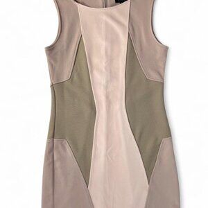 Topshop Pink and khaki mini bodycon dress #minidress